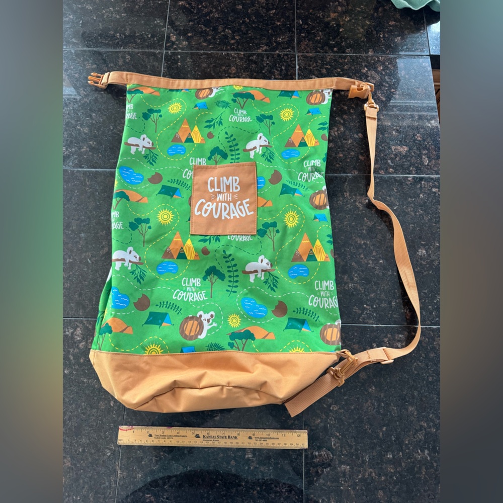 Girl Scouts cookie koala Adventure extra large  stuff sack tote bag
